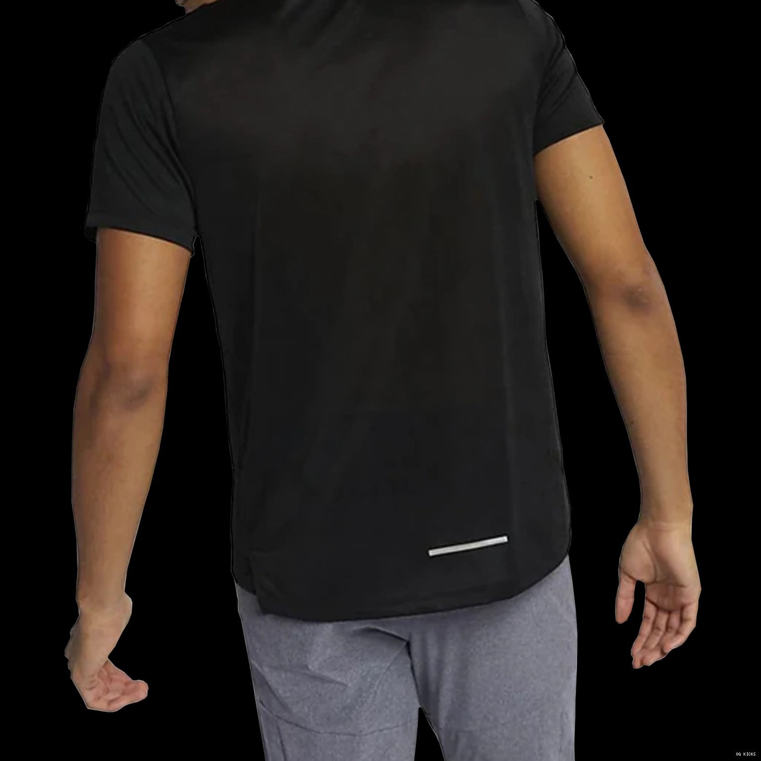 T 1.0 Shirt Miler Black Dri-Fit Nike 0813